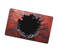 3D Optical, Rugs Illusion, Bottomless Hole with Non-Slip, Absorbent Carpet with Durable Design, Home Accessories with Kitchen Laundry, Floor Mat for Entryway Hallway Dorm