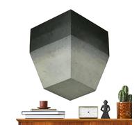 3D Optical Wall Sticker, Corner Wall Art Decor, Removable Optical Illusion Sticker, Modern Visual Effect Decal, for Indoor Living Room, Bedroom, Study Room, Office, Dorm, Apartment, Home