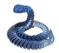 3D Ornament Snake Printed Snake Toy Flexible Snake Fidget Toys Articulated Snake Home Office Decor Executive Desk Toys Gift ornament originality Arts and Crafts Collectors Sky
