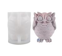 3D Owl Can Mould - Cute Owl Soap Mould Silicone Owl Mould | Bird Mould Resin Moulds for Candles | Cute Bird Shape that Can Make Supplies for Clay, Candles, Collectible Figures