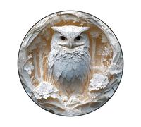 3D Owl Wooden Puzzle - Hard Jigsaw | Quality Wood Material, Fun And Challenging Puzzle For Adults, For Holidays, Valentine’s Day, Wedding Parties, Family Game Nights