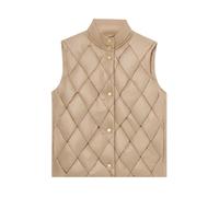 3D Padded Vest - female - Brooks Brothers - Waistcoats - Beige - L - Jackets L