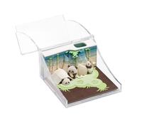 3D Panda Calendar 2027, 3D Tear Away TimePiece Calendar 2027 Memo Pad