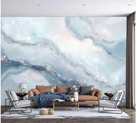 3D Panoramic Wallpaper Mural,400X280Cm Wall Poster Cloud Mist Pattern Abstract Watercolor Photo Wallpaper 3D Effect,Grayish White Wallpaper Mural,Poster Decoration For Bedroom Living Room Corridor
