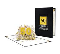 3D Paper Greeting Card Delicate 3D Greeting for Couple Celebrating Anniversary of Wedded Pleasure Birthday Popup
