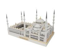 3D Paper Istanbul Blue Mosque Architectural Model Kit, High-Complexity (4/6) Papercraft Challenge for Seasoned Builders, Premium Museum-Grade Paper, Creative Gift for Model Enthusiasts
