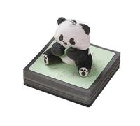 3D Paper Sculpture Panda Flower 3D Sticky 170 Notes Pages