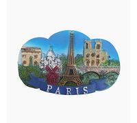 3D Paris France Fridge Refrigerator Magnet Travel Souvenir Gift Home Kitchen Decoration Magnetic Sticker Craft Collection