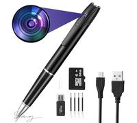 3D-PAS 1080P HD Spy Camera, 64GB Mini Body Cam, Hidden Cameras, Mini Camera, Rechargeable Small Pocket Cam, Suitable for Feetings, Classrooms, Business Negotiations