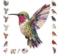 3D Patchwork Bird DIY Craft Kit, Hand-Sewn(Includes Fabric and Patterns)