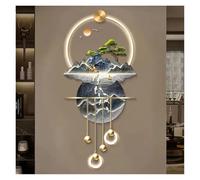 3D Peacock Wall Art Decor with LED Light - Modern Sculptures & Illuminated Paintings for Living Room & Office Hanging Decoration