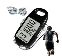 3D Pedometer for Walking High-Precision Large Digital 3D Digital | Pedometer Step Tracking Counter for Outdoor Park Gym Road Mountain Running Hiking Walking Exercise