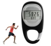 3D Pedometer Step Counter,Step Counter for Walking,Portable Sports Pedometer Clip On,for Walking Activity Time 7 Days Memory Walking Distance Miles/km Exercise Fitness Activity Calorie