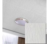 3D Peel and Stick Foam Ceiling Tiles 5mm Thick Self-Adhesive Bacplash Panels with Ste Patterns Trimmable 30-Pack Easy Inllat (SLE F)