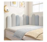3D Peel and Stick Headboard for Kids Anti Collis Wall Padding Soft Spon Upholstered Panels for Children's Bedroom Decor (Color: A Size: 160cm)