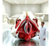 3D Pelvic Skeleton Anatomy Model, Female Pelvis Model 26X18X22cm