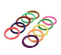 3D Pen Filament .75mm For PLA Printing Pen Refills, Low Smokeless Eco Friendly Wire for 3D Drawing Supplies, Random Colors(5M-10)