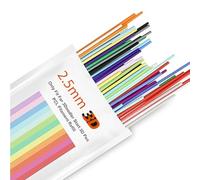 3D Pen Filament Refills, 150 Strips 22.5 Metres, 10 Colours Low Temperature PLA, 2.5mm Standard Size, Quick-Change Pack for Beginners - Compatible with SCRIB3D, MYNT3D 3D Pens (Pen Not Included)