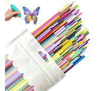 3D Pen Filament Refills 300 Strands 30 Colors, 3D Doodler Pen Refills Compatible with 3Doodler Start+ Pen for Smooth Low Temperature Printing,2.5mm P ilament Refills for Creative Art,DIY Projects