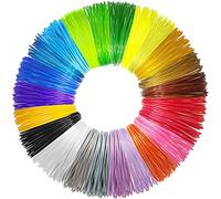 3D Pen Filament Refills PLA 20/30 Colors Random 1.75mm Each Color 5 Meters/16 Feet 3D Printer Pen Filament for Kids and Adults Compatible with Most 3D Printing Pen (20 Colors)