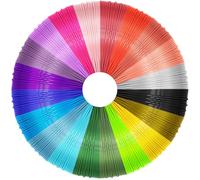 3D Pen PLA Filament Refills - 20 Colors 3D Printing Pen Filament 1.75mm | 32.8 Feet per Color Total 656 Feet for Most Intelligent 3D Pen 3D Printer