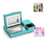 3D Phone Case Heat Press Machine: Complete Kit with 2 Molds & 20 Shells, Fast Sublimation Printer for Custom Phone Cases