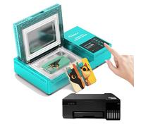 3D Phone Case Press Machine Kit with Molds & 20 Shells | Sublimation Heat Press for Custom Phone Case Business Starter | 180°C Fast Heating withprinter