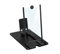 3D Phone Screen Magnifier - Foldable HD Visual Projector Stand, Mobile Amplifier with Large Display, Movie Watching with Wireless Remote | TV Shows, Thu