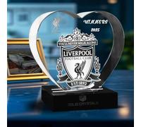 3D Photo Crystal Heart Gift - Personalised Corporate Keepsake with Laser Engraved Image & Text, Ideal for Appreciation, Awards, or Business Anniversaries (Crystal, Small)