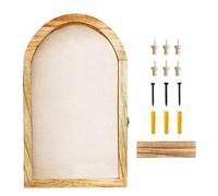 3D Photo Frame - Shadow Display, Memory Case, Decorative Box, Gallery Holder | Retro Arch Design Holiday Souvenir Exhibition of Interior Decor for House Wedding Moments