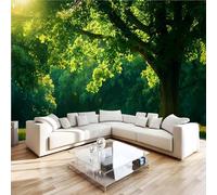 3D Photo Wall Mural Forest Style Ancient Trees Non-Woven Wallpape Natural Healing Decoration Poste Premium Photo Wallpaper Wall Art for Living Room Bedroom W350xH256 30f101