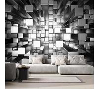 3D Photo Wallpaper Geometric Shapes Print Wall Murals, Abstract Art Modernity Non-Woven Wall Mural, Decoration Poster Picture Design Modern Mural 250x175 cm (WxH) for livingroom Kids Bedroom 7U-41
