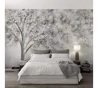 3D Photo Wallpaper Mural Poster Wall Art Sticker Wall Decoration Creative Three-Dimensional Relief Ash Tree - Self-Adhesive Wall Pictures For Living Room Bedroom Office Corridor Dining 350(W)x256(H)cm