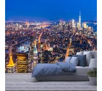 3D Photo Wallpaper Self-Adhesive Mural Urban Architectural Landscape 416(W)X254(H)Cm Children'S Room Bar Office Living Room Restaurant Clothing Shop Corridor Hotel Wall Decoration Wall Art Wal-5320563