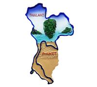 3D Phuket island Thailand fridge magnet,Home & kitchen decoration magnetic sticker Phuket Thailand refrigerator magnet travel souvenir gift