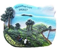 3D Phuket island Thailand Fridge Magnet, travel Souvenir Gift,Home & Kitchen Decoration magnetic sticker Phuket Thailand refrigerator magnet