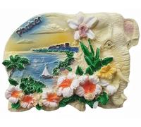 3D Phuket Thailand Fridge Magnet Souvenir Gift, Home & Kitchen Decoration Magnetic Sticker Thailand refrigerator magnet (Phuket)