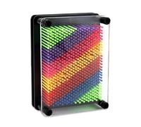 3D Pin Art Board: Create Amazing Sculptures with 500 Colorful Pins! Hands-On STEM Learning & Stress Relief Toy for Kids & Adults. Fun Home Office Desk Decoration & Great Gift Idea.