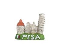 3D Pisa Tuscany Italy Fridge Magnet Travel Souvenir Refrigerator Decoration Magnetic Sticker Hand Painted Craft Collection