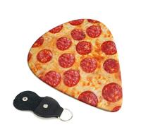 3d Pizza Pepperoni Guitar Pickfor Pickups For Acoustic Electric Guitar Bass Ukulele