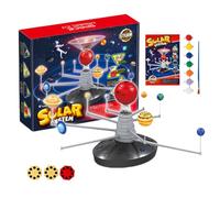 3D Planetary Model - Electronic Learning Kit, Interactive Planet Display, Science Education Toy, STEM Exploration Tool | 3D Electronic Planetary Model p