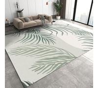 3D Plant Leaves Flowers Area Rug Floor Door Mat Carpet Bottomless Hole Optical Illusion Area Rug, Anti-Skid Non-Woven Doormat For For Living Room Bedroom Kitchen 80 X 160 Cm, Easy Clean -624094954081