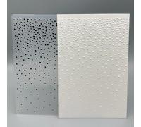 3D Plastic Embossing Folder Template Christmas Little Snowflakes Fluttering Texture A6 Size for Card Making DIY Scrapbooking Paper Crafting Handmade Crafts Scrapbooking Arts Supplies Scrapbook Decor