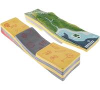 3D Plate Tectonics Model, Geology Topography Landform Demonstration Model, Plate Structure and Surface Morphology Geography Teaching Aids, for Classroom Learning Display