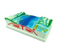 3D Plate Tectonics Model, Seabed Topography Geology Display, Visual Teaching Aid for Geography Class and Self-Study, Educational Science Learning Tool