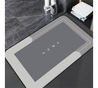 3D Plush & Diatomaceous Earth Bath Floor Mat, Non-Slip Floor Mat Carpet Rug Welcome Doormat Indoor Decor Rug Door Mat Foot Mat for Front Door Entrance Bedroom Living Room Decoration,08,60*90cm