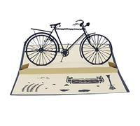 3D Pop Up Greeting Cards Bicycle Blank Cards for Most Occastions Practical Treatment