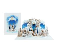 3D Pop Up Nativity Scene Handmade Christmas 3d Card Xmas