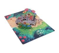 3D Pop-Up Wedding Card,Wedding Anniversary Card,Just Married Card for Bride and Groom,Pop Up Anniversary Cards,Romantic for Couples and Newlyweds