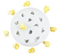 3d Popcorn Shaped Silicone Mold Candy Chocolate Jelly Cake Decor Molds 12 Cavities Diy Soap Baking Mold Tools for Kitchen
